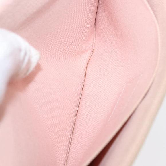 LOUIS VUITTON Damier Azur Pochette Felicie Chain Wallet N63106 LV Auth ep12496