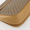 GUCCI Micro GG Supreme Shoulder Bag PVC Beige Gold Auth ep12497-16