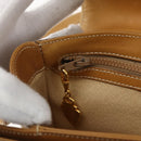 GUCCI Micro GG Supreme Shoulder Bag PVC Beige Gold Auth ep12497-18