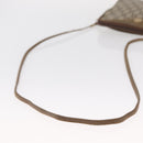 GUCCI GG Plus Supreme Shoulder Bag PVC Beige Gold Auth ep12498-7