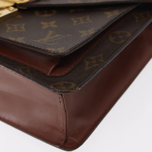 LOUIS VUITTON Monogram Monceau 28 Hand Bag M51185 LV Auth ep12500