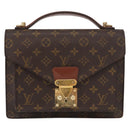 LOUIS VUITTON Monogram Monceau 28 Hand Bag M51185 LV Auth ep12500-13