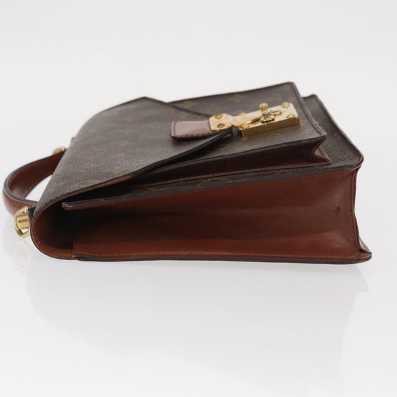 LOUIS VUITTON Monogram Monceau 28 Hand Bag M51185 LV Auth ep12500