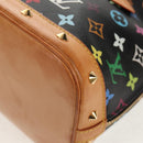 LOUIS VUITTON Monogram Multicolor Alma PM Handtasche Schwarz M40444 LV Auth ep12504V-14