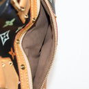 LOUIS VUITTON Monogram Multicolor Alma PM Handtasche Schwarz M40444 LV Auth ep12504V-19