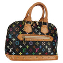 LOUIS VUITTON Monogram Multicolor Alma PM Handtasche Schwarz M40444 LV Auth ep12504V-1