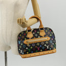 LOUIS VUITTON Monogram Multicolor Alma PM Handtasche Schwarz M40444 LV Auth ep12504V-26