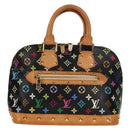 LOUIS VUITTON Monogram Multicolor Alma PM Handtasche Schwarz M40444 LV Auth ep12504V-13
