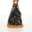 LOUIS VUITTON Monogram Multicolor Alma PM Handtasche Schwarz M40444 LV Auth ep12504V-4