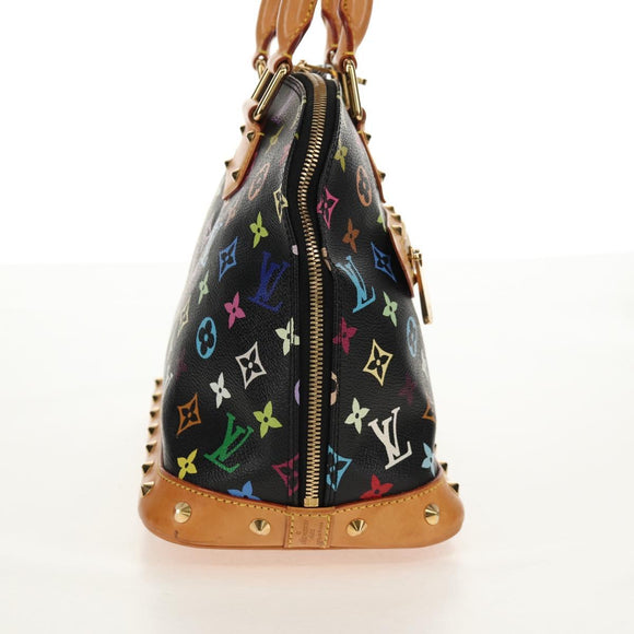 LOUIS VUITTON Monogram Multicolor Alma PM Handtasche Schwarz M40444 LV Auth ep12504V