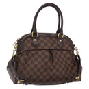 LOUIS VUITTON Damier Ebene Trevi PM Hand Bag 2way N51997 LV Auth ep12513-1