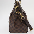 LOUIS VUITTON Damier Ebene Trevi PM Hand Bag 2way N51997 LV Auth ep12513-4