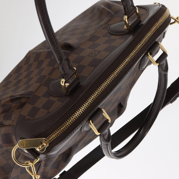 LOUIS VUITTON Damier Ebene Trevi PM Hand Bag 2way N51997 LV Auth ep12513