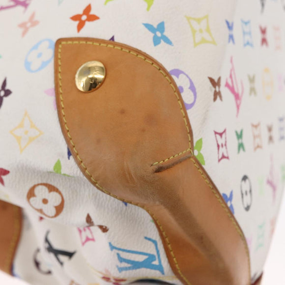 LOUIS VUITTON Monogram Multicolor Ursula Tote Bag White M40123 LV Auth ep12515