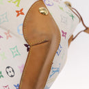 LOUIS VUITTON Monogram Multicolor Ursula Tote Bag White M40123 LV Auth ep12515-17