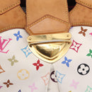 LOUIS VUITTON Monogram Multicolor Ursula Tote Bag White M40123 LV Auth ep12515-18