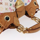 LOUIS VUITTON Monogram Multicolor Ursula Tote Bag White M40123 LV Auth ep12515-7