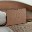 GUCCI GG Canvas Tote Bag 2-wegs Beige Zilver 232949 Auth ep12524-12