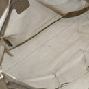 GUCCI Bamboo Wrasse GG Canvas Tote Bag 2way Beige Gold 282300 Auth ep12525-11