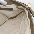 GUCCI Bamboo Wrasse GG Canvas Tote Bag 2way Beige Gold 282300 Auth ep12525-21
