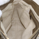 GUCCI Bamboo Wrasse GG Canvas Tote Bag 2way Beige Gold 282300 Auth ep12525-22