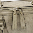 GUCCI GG Canvas Guccissima Sukey Bag Leather 2way Ivory Gold 247902 Auth ep12526-19