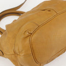 GUCCI GG Canvas Guccissima Sukey Bag Leather 2way Yellow 247902 Auth ep12527-15