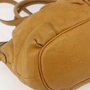 GUCCI GG Canvas Guccissima Sukey Bag Leather 2way Yellow 247902 Auth ep12527-17
