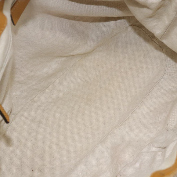 GUCCI GG Canvas Guccissima Sukey Bag Leather 2way Yellow 247902 Auth ep12527