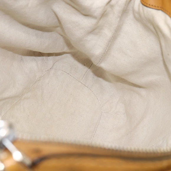 GUCCI GG Canvas Guccissima Sukey Bag Leather 2way Yellow 247902 Auth ep12527