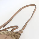 GUCCI GG Canvas Web Sherry Line Mayfair Bag 2way Beige Red 269894 Auth ep12531-14