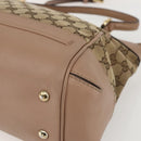 GUCCI GG Canvas Web Sherry Line Mayfair Bag 2way Beige Red 269894 Auth ep12531-10