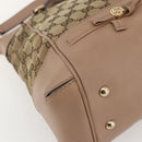 GUCCI GG Canvas Web Sherry Line Mayfair Bag 2way Beige Red 269894 Auth ep12531-15