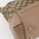 GUCCI GG Canvas Web Sherry Line Mayfair Bag 2way Beige Red 269894 Auth ep12531-17