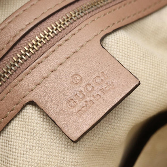 GUCCI GG Canvas Web Sherry Line Mayfair Bag 2way Beige Red 269894 Auth ep12531