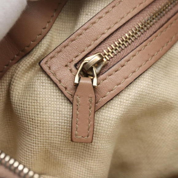 GUCCI GG Canvas Web Sherry Line Mayfair Bag 2way Beige Red 269894 Auth ep12531