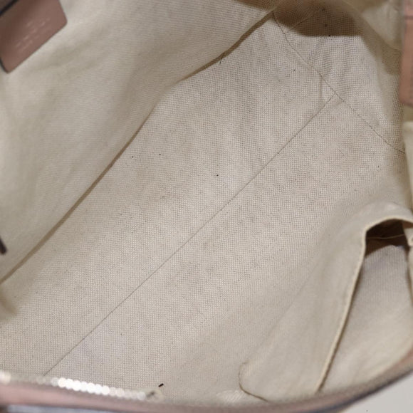 GUCCI GG Canvas Web Sherry Line Mayfair Bag 2way Beige Red 269894 Auth ep12531