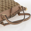 GUCCI GG Canvas Web Sherry Line Mayfair Bag 2way Beige Red 269894 Auth ep12531-7