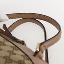 GUCCI GG Canvas Web Sherry Line Mayfair Bag 2way Beige Red 269894 Auth ep12531-8