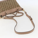 GUCCI GG Canvas Web Sherry Line Mayfair Bag 2way Beige Red 269894 Auth ep12531-9