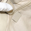 GUCCI GG Canvas Sukey Tote Bag Beige Gold 296835 Auth ep12532-17