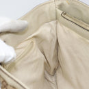 GUCCI GG Canvas Sukey Tote Bag Beige Gold 296835 Auth ep12532-18