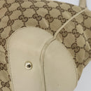 GUCCI GG Canvas Web Sherry Line Mayfair Tote Bag Beige Red 257061 Auth ep12533-10