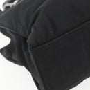 GUCCI Bamboo Hand Bag Nylon 2way Black Silver 002 1016 Auth ep12535-15