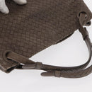 BOTTEGA VENETA INTRECCIATO Tote Bag Leather Gray Auth ep12538-6