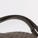 BOTTEGA VENETA INTRECCIATO Tote Bag Leather Gray Auth ep12538-8