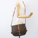 LOUIS VUITTON Monogram Saumur 30 Shoulder Bag M42256 LV Auth ep12539-24