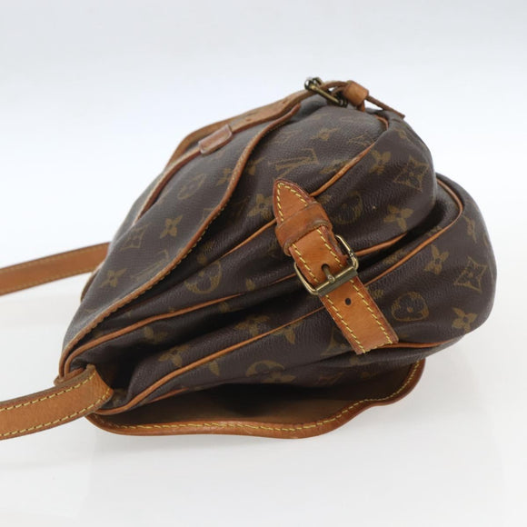 LOUIS VUITTON Monogram Saumur 30 Shoulder Bag M42256 LV Auth ep12539