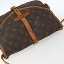 LOUIS VUITTON Monogram Saumur 30 Shoulder Bag M42256 LV Auth ep12539-6