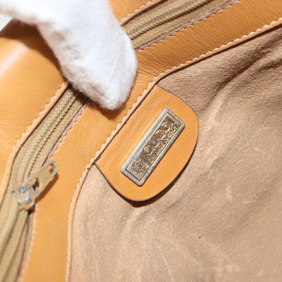 GUCCI Micro GG Supreme Shoulder Bag PVC Beige Gold 001 116 4425 Auth ep12545